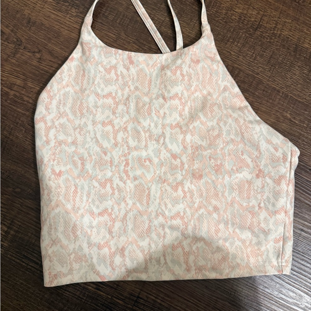 Stylish Pink and Cream Women's Top